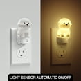 thumbnail image 6 of YANSUN 0.5-W Integrated LED  Plug in Night Light Puppy Multicolor RGB & Warm White Kids Night Light, Button Adjustable, Dusk to Dawn, 1-Pack, 6 of 8