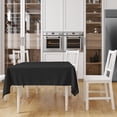 thumbnail image 2 of Clearly Elegant Black Disposable Plastic Table Cover with Self-Cutter, 52” X 100 Ft, 2 of 8