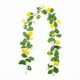thumbnail image 3 of Guirnalda de limones artificiales, fruta falsa, adorno de primavera y verano, flores artificiales, vegetación Estilo D, 3 of 9