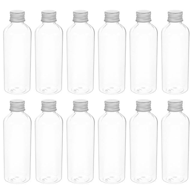YSNOOWE 20Pcs Empty Makeup Bottle Transparent Aluminum Leak-proof Container for Friends during Business Trips