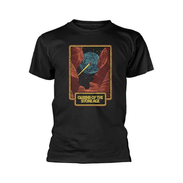 Queens Of The Stone Age - Camiseta Cañón para Adultos Unisex (Negro)