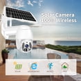 thumbnail image 2 of Q6 Cámara solar impermeable Tuya APP 2.4G WIFI/Tuya 4G Monitor de seguridad para exteriores, 2 of 9