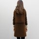 thumbnail image 3 of Women\'S Overcoat Woolen Trench Coat Ladies Winter Long Warm Jacket Outwear, 3 of 8