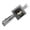 Silver, variant on Batman Cute Chibi Character Square Tie Bar Clip Clasp Tack- Silver or Gold
