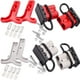 thumbnail image 2 of Cables de calibre 4x6-8, Conector rápido de batería, 50A, 12V a 36V, de enchufe de arnés de cables, conector de Cable para Motor, cabrestante, gris rojo shamjiam Conector de cable, 2 of 5