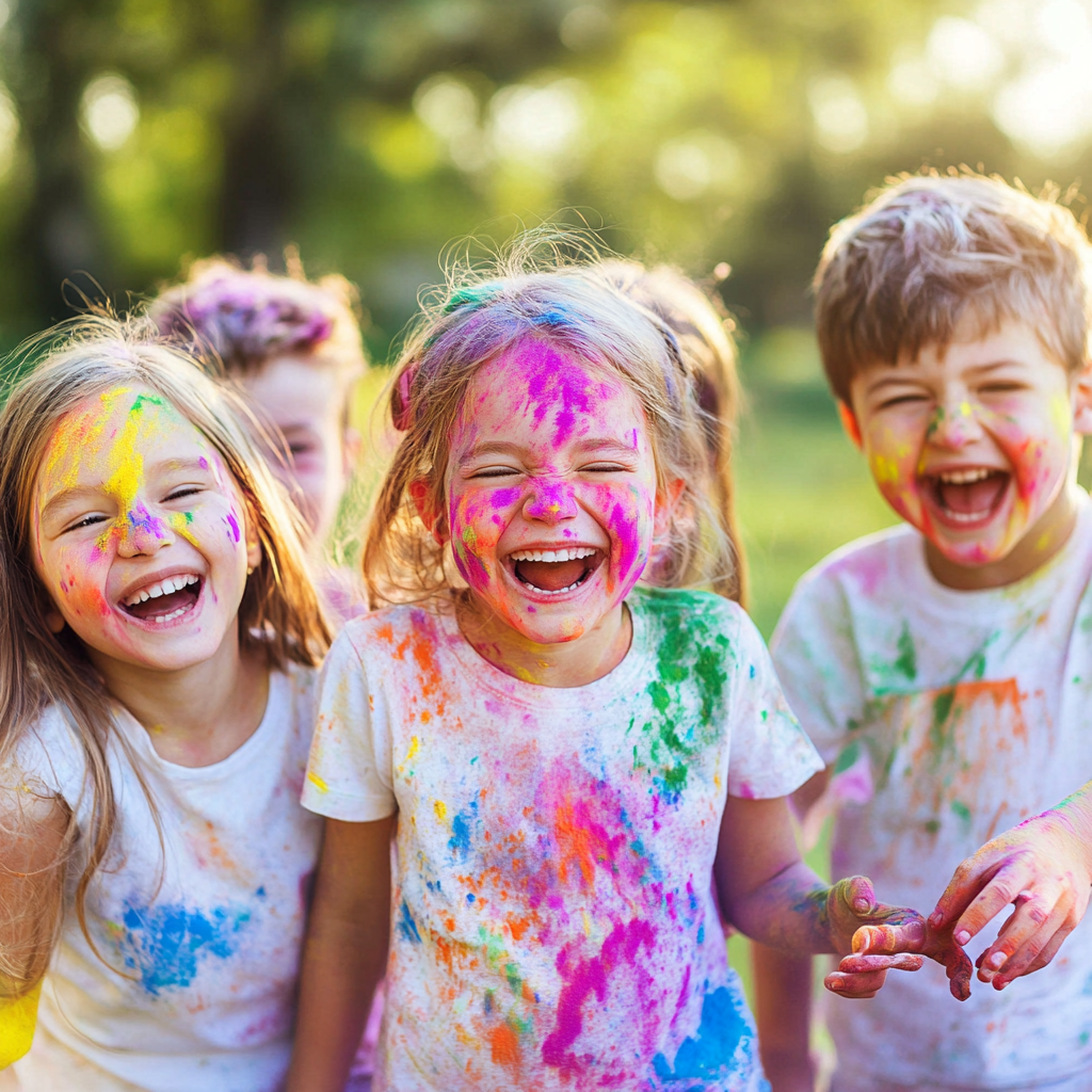 Holi Color Powder Bulk, 48 Pack Color Powder for Fun Run Events, Festivals & Outdoor Activities