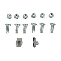 eMfurniture Rear Bumper Screws Kits for Dodge for Ram 1500 2002-2008 for Ram 2500/3500 2003-2009 Pickup