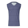 thumbnail image 4 of yillto Tank Tops for Mens Big and Tall Striped V Neck Sleeveless Shirts Tee Shirt Summer Casual Tanks, 4 of 4