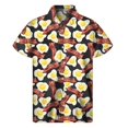 thumbnail image 4 of Camisa con botones y estampado divertido en 3D para hombre, camisas de playa hawaianas de manga corta de verano, camisa informal con botones, ropa, 4 of 5