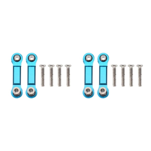 Varilla de servo Vogacara 2 piezas RC Car Azul Repuestos Reemplazo para WL Toy
