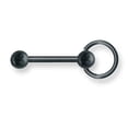 thumbnail image 2 of Designer Titanium Solid Bb W Ensl End 12G (2Mm) 5/8 (15Mm) Long 6Mm Balls & Ca Made In China -Jewelry By Sweet Pea Creations, 2 of 2