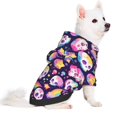 thumbnail image 2 of Balery Skull colorful mushroom rainbow Sudadera con Capucha para Perros Pequeños – Ropa para Mascotas, Disfraz para Perros y Gatos, Ideal para Fiestas y Cosplay-X-Large, 2 of 7