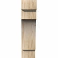 thumbnail image 2 of 6"W x 12"D x 24"H Mediterranean Rough Sawn Corbel, Douglas Fir, 2 of 9