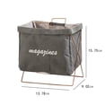 thumbnail image 3 of BAOPAI Foldable Laundry Basket with Handles for Dirty Clothes Storage Large Capacity Space Saving Organizer Ideal for Small Spaces Home and Travel Use, 3 of 6