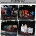 thumbnail image 3 of KUIFORTI Rose Skull SUV Trunk Mat Cargo Mat Rear Trunk Line Practical Auto Interior Accessories Durable Suitable for Most Car Models 29" x 39", 3 of 7