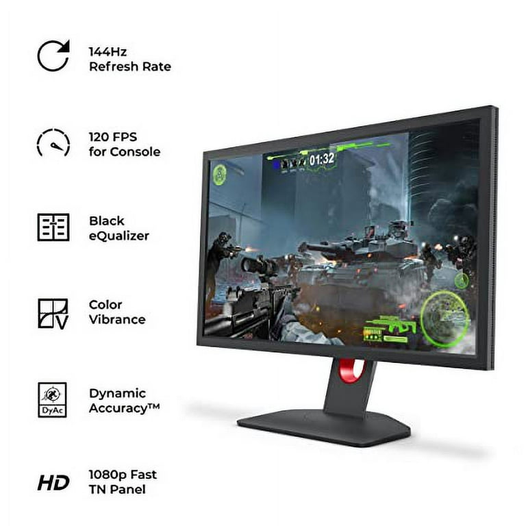 BenQ ZOWIE XL2411K 24-Inch 144Hz Gaming Monitor | 1080P | Smaller 