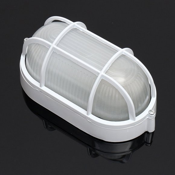 Vapor-proof Sauna/ Steam Room Light/ Lamp with Metal Guard (Oval) Accessory