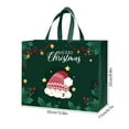 thumbnail image 2 of Christmas Gift Bag Non-woven Fabric Reusable Holiday Gift Wrap Large Capacity Eco-friendly Durable Shopping Bag, 2 of 7