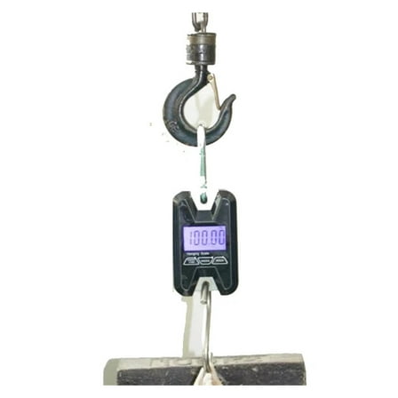 300kg Crane Scale Electronic Industrial Heavy Duty Weight Hook Crane Scale, LCD Weighing Scale Mini Portable Digital Display