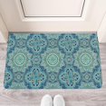 thumbnail image 2 of Bohemian Geometric Patterns (7) Door Mat Welcome Door Mat for Front Door, Home Entrance, Yard, Floor, Patio, Non Slip Spring Summer Welcome Mat Indoor Outdoor Doormat 30"*17", 2 of 6