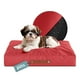 thumbnail image 1 of Cama Antiestrés de Foam para Perro Mediano y Gato, Colchoneta Lavable Esquimal (Rojo, 80x55 cm), 1 of 6