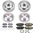 thumbnail image 3 of PowerStop Front and Rear Stock Replacement Brake Pad and Rotor Kit Fits: MAZDA Select Models KOE7607, 3 of 8