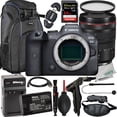 thumbnail image 1 of Canon EOS R6 Mirrorless Camera with 24-105mm f/4 Lens with Essential Accessory Bundle: SanDisk 64GB Extreme Pro SDXC, Water-Resistant Deluxe Backpack & More (20pc Bundle), 1 of 10