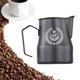 thumbnail image 5 of Taza de espuma de acero inoxidable Yotijar jarra Latte 500ml negro plateado, 5 of 9