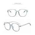 thumbnail image 3 of Yunliwuli Blue Light Blocking Computer Glasses for Women Men Lightweight Big Square Clear Lens Eyeglasses, 3 of 3
