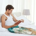 thumbnail image 5 of Sikiie Ocean Wave Crash Pajama Pants Men, PJ Bottoms, Sleep & Lounge Pants-X-Large, 5 of 6