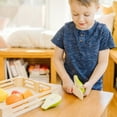 thumbnail image 2 of Melissa & Doug Cutting Fruit Set - Wooden Play Food Kitchen Accessory, Multi, 2 of 8