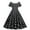 Black, variant on IROINNID Summer Dresses for Women Wedding Guest Maxi Dresses for Women with Short Sleeve and Round Neck Ruffled A Line Summer Outfits Dress
