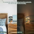 thumbnail image 4 of Yayeee Table Lamp for Bedroom Nightstand LED Portable Bedside Warm Light, Evening Mountain Road, 4 of 7