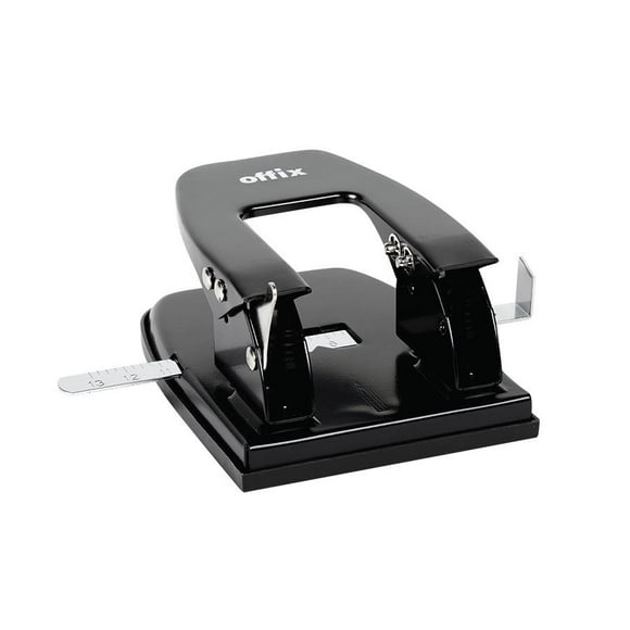 Offix 344507/TP201-NP 2-Hole Paper Punch - 1 Each