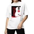 thumbnail image 2 of Officially Licensed Coca Cola Guitar Logo Design Women's T-shirt, 2 of 3