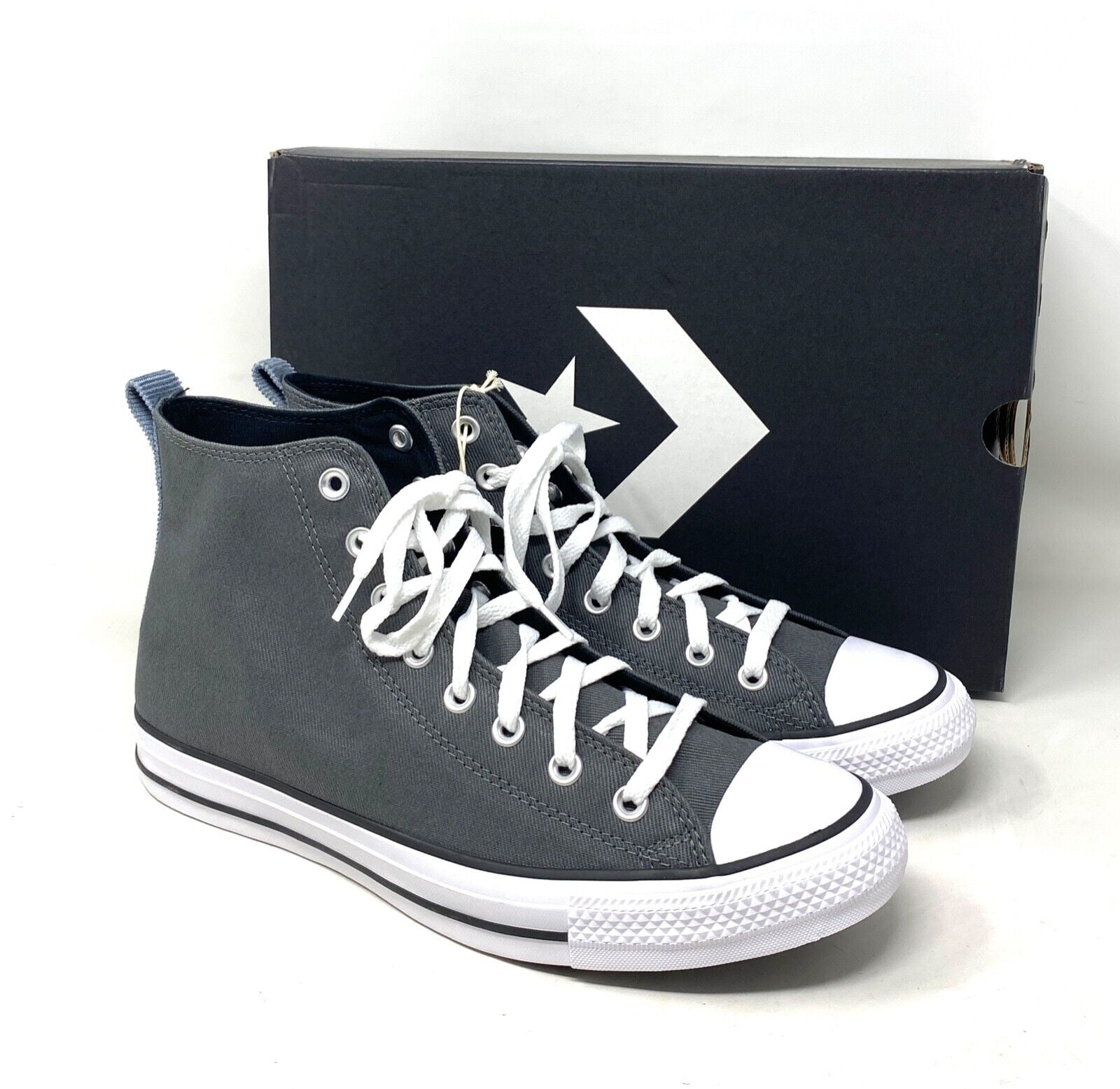 ★ ★ Harlem Core Canvas Sneakers Grey T52F1ARS Wayne Low OG Sole Leather Sneaker -Grey/White | Maison