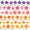 White Lemon Blush, variant on Manfei Vintage Floral Blossom Zipper Twin Comforter Sets with Fitted Sheet and 2 Pillowcases,Groovy Flowers Zipper Bedding Set,Reversible