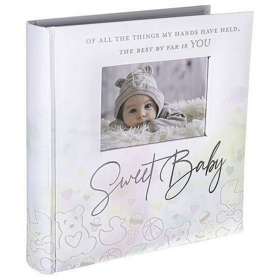 SWEET BABY WATERCOLOR Album by Malden holds 160 photos 2-Up Pages - 4x6