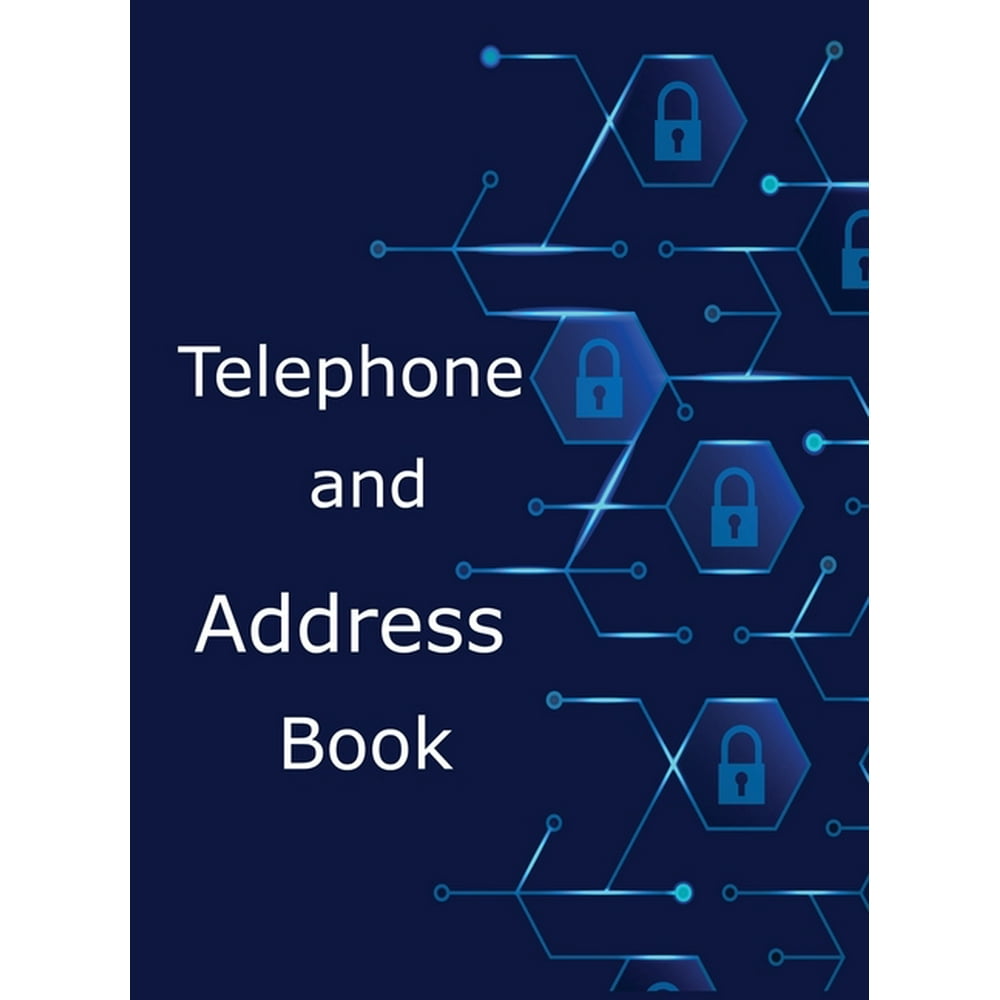 Telephone and Address Book Large Print Phone Book and Adresses Book