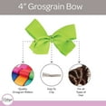 thumbnail image 4 of 4 Inch Grosgrain Hair Bow for Girls, 4 of 5