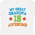 thumbnail image 4 of Inktastic My Great Grandpa is Awesome Grandkid Boys or Girls Toddler T-Shirt, 4 of 5