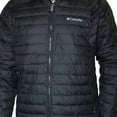 thumbnail image 3 of Columbia Men's White Out II Insulated Omni Heat Bomber Hooded Jacket (M, Black), 3 of 5