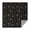 Black Gold Sun, variant on Black Gold Zodiac Sun Moon Pattern Square Tablecloth,Waterproof Square Table Cover,Wipeable Spillproof Washable Table Cover for Home Kitchen Party Decor 42"X42"(107x107cm)