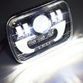 thumbnail image 6 of LED Headlight, for 1986-1995 Jeep Wrangler YJ 1984-2001 Cherokee XJ, 120W 6000K white 5"x7" 7"x6", 6 of 6