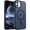 Deep Blue, variant on HionlyPro for iPhone 11 / iPhone XR Case Translucent Matte Magnetic Phone Cover, [Compatible with Magsafe] Military Grade Drop Protection Shockproof Phone Cover, Black