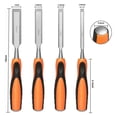 thumbnail image 3 of 4pcs Wood Chisel Set Woodworking Tool Set, Wood Chisels, 3 of 5