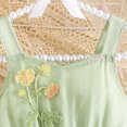 thumbnail image 6 of SUCS Girls Dress Ruffles Mesh Suspenders Girls Bowknot Dress Breathable Daily Picnic Party, 6 of 9
