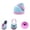 Blue Pink, variant on Replacement Lid for Owala Freesip, One Button Top Replacement, Leakproof BPA-Free School Kids Water Bottle Cap Replacement Compatible with Black Owala 24oz 32oz 40oz 16oz