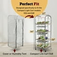 thumbnail image 2 of Harris Seeds - Cover for 8 Tray Grow Light/Plant Stand - 4 Tier, 2 of 7