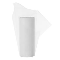 Chidian LUOEM 1 Roll Gauze Banquet Wedding DIY Tulle Craft Tutu Decoration (White)